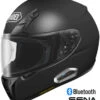 Shoei RF-SR Full Face Sena Bluetooth Helmet Matte Black -Helmet Country Shop 0107 0135 03 SRL