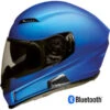 Z1R Jackal Full Face Bluetooth Helmet Satin Blue