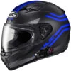 HJC I10 Full Face Bluetooth Helmet Strix Graphic MC2SF Blue -Helmet Country Shop 0810 3632 03 T30