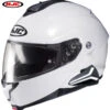 HJC C91 Helmet Sena Smart 20B Bluetooth Headset Gloss White -Helmet Country Shop 0847 0109 03 20binstalled