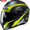 HJC C91 Helmet Sena Smart 20B Bluetooth Headset Taly Graphic MC3 Hi Vis -Helmet Country Shop 0847 1033 03 20binstalled