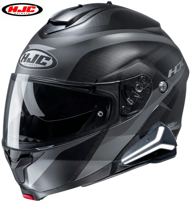 HJC C91 Helmet Sena Smart 20B Bluetooth Headset Taly Graphic MC5 Grey HJC C91 Helmet Sena Smart 20B Bluetooth Headset Taly Graphic MC5 Grey -Helmet Country Shop 0847 1035 03 20binstalled