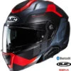 HJC I91 Modular Bluetooth Helmet Carst MC-1SF 11b Installed