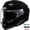 HJC F71 Full Face Bluetooth Helmet Gloss Black 11b Installed -Helmet Country Shop 0853 0105 03 11b