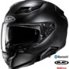 HJC F71 Full Face Bluetooth Helmet Matte Black Smart 11b Installed -Helmet Country Shop 0853 0135 03 11b
