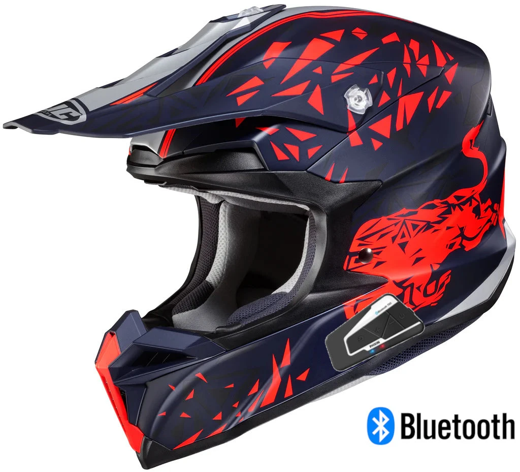 HJC I50 Off Road Bluetooth Helmet Red Bull Spielberg MC-21SF