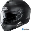 HJC C70 Full Face Bluetooth Helmet Matte Black 1 HJC C70 Full Face Bluetooth Helmet Matte Black -Helmet Country Shop 0877 0135 03 T9S