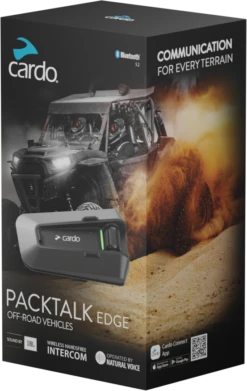 Cardo Packtalk Edge Off Road Version Single