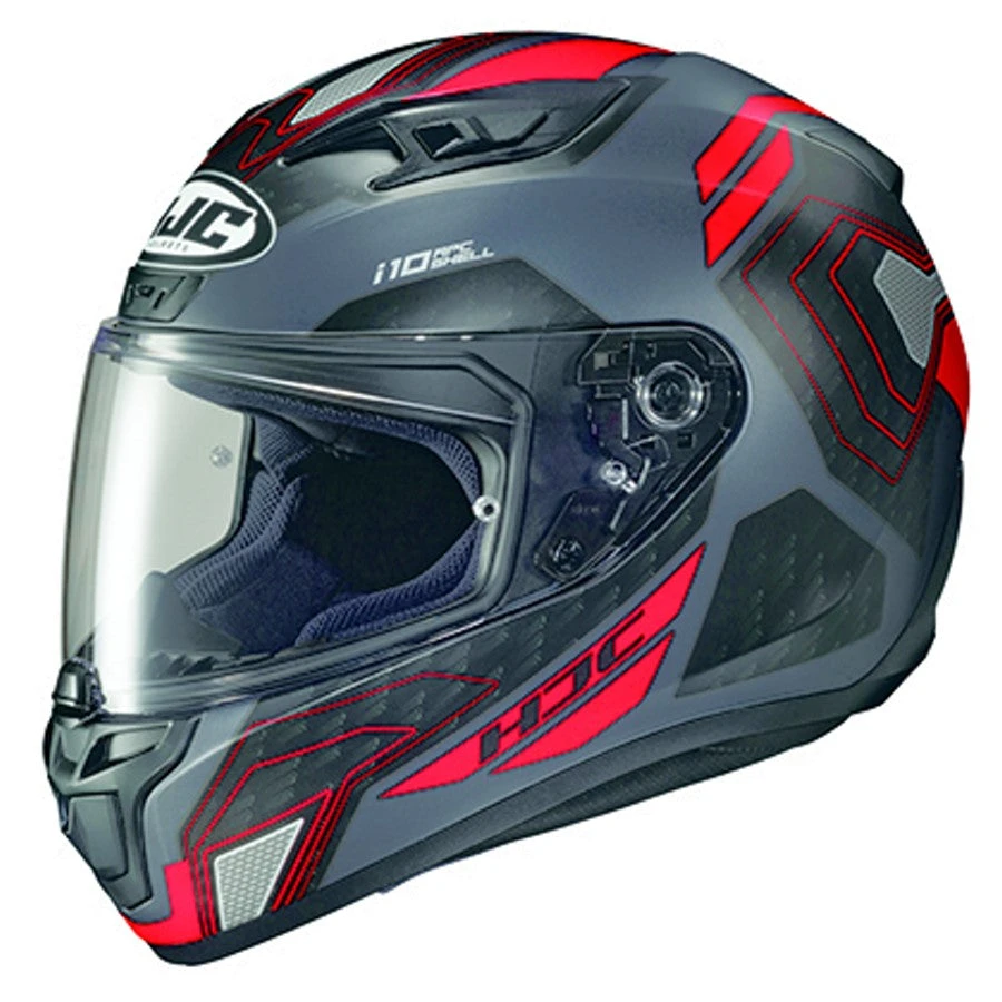 HJC i10 Full Face Helmet Sonar Graphic MC1SF Red HJC I10 Full Face Helmet Sonar Graphic MC1SF Red -Helmet Country Shop 1516 711