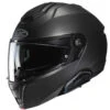 HJC I91 Modular Bluetooth Helmet Matte Titanium 21b Installed -Helmet Country Shop 1622 651 21b attached