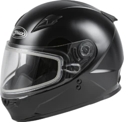 Gmax GM-49Y Youth Full Face Helmet Gloss Black Electric Shield