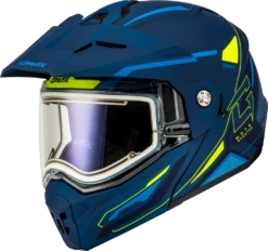 Gmax MD-74S Spectre Snow Helmet Matte Blue Green Electric Shield -Helmet Country Shop 1dbb 64fb6f2f949be