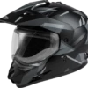 Gmax GM11 Street Dual Sport Helmet Ripcord Graphic Black 2 Gmax GM11 Street Dual Sport Helmet Ripcord Graphic Black -Helmet Country Shop 1e3e 60f83fd06006f Street grey