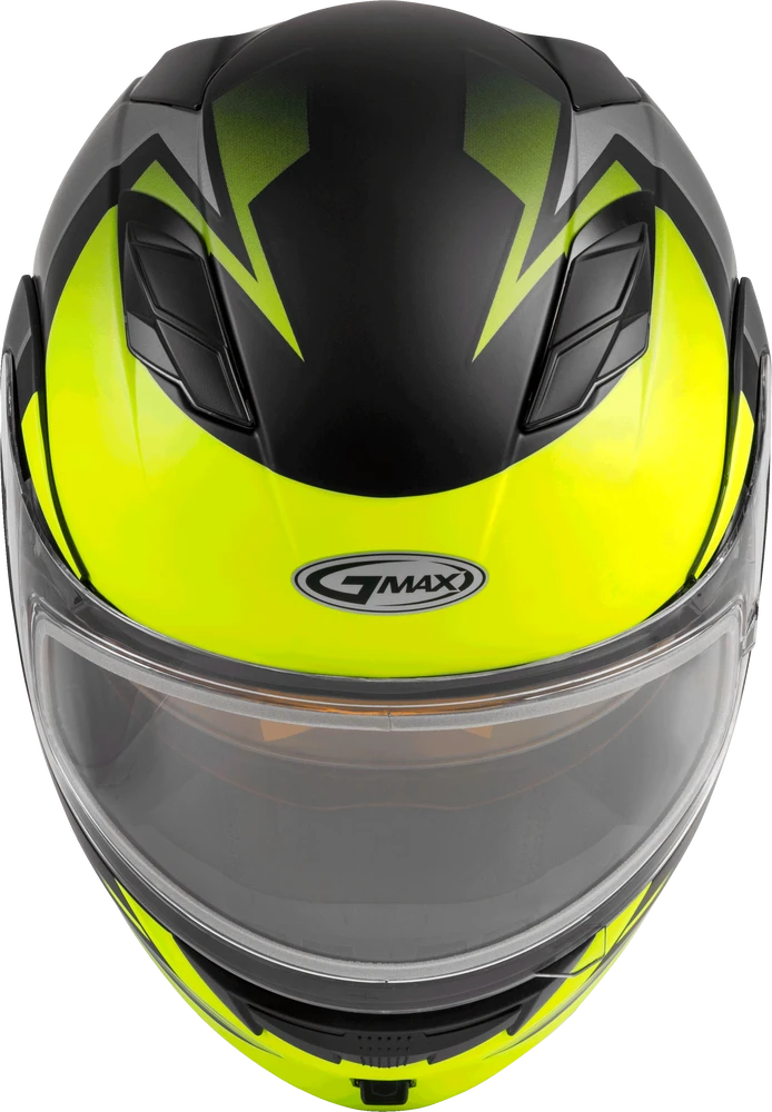 Gmax MD-01S Modular Snow Helmet Descendant Matte Black Hi Vis Dual Lens Gmax MD-01S Modular Snow Helmet Descendant Matte Black Hi Vis Dual Lens -Helmet Country Shop 20e0 5ff8f34956003 1