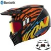 Icon Elsinore Bluetooth Helmet Rad Dawn Orange In-Helmet Communicator Installed -Helmet Country Shop 255CC1BA FE81 4163 957A 9951E736A673 helmlink