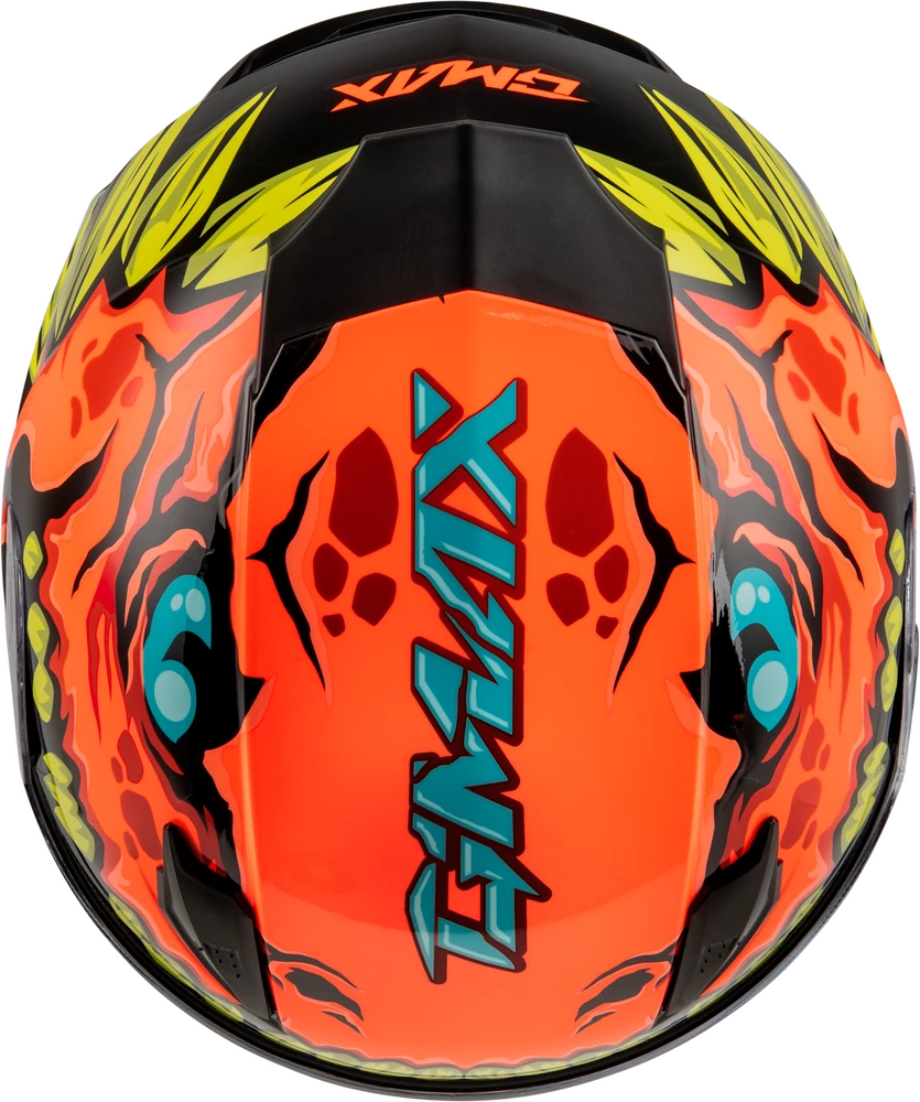Gmax GM-49Y Youth Full Face Helmet Drax Graphic Orange Dual Lens Gmax GM-49Y Youth Full Face Helmet Drax Graphic Orange Dual Lens -Helmet Country Shop 2f64 64dbee3ab9ca0