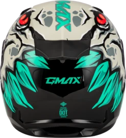 Gmax GM-49Y Youth Full Face Helmet Drax Graphic Silver Electric Shield -Helmet Country Shop 3674 64dbeeb99d561 1