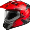 Gmax GM-11 Street Helmet Ripcord Graphic Red Size Medium -Helmet Country Shop 3693 60f83f01f1a86 street red