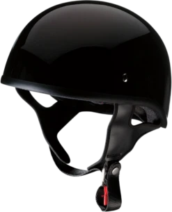 Z1R CC Beanie Half Shell Helmet Gloss Black