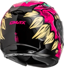 Gmax GM-49Y Youth Full Face Helmet Drax Graphic Pink Electric Shield -Helmet Country Shop 3c25 64dbee780df7d