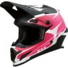 Z1R Ladies Off Road Helmet Rise Graphic Pink