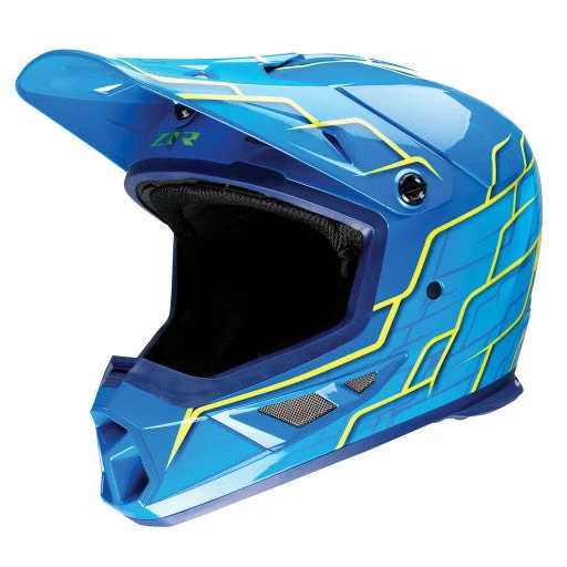 Z1r Rise 2.0 Off Road Helmet Hyacinth Teal/Yellow Z1r Rise 2.0 Off Road Helmet Hyacinth Teal/Yellow -Helmet Country Shop 470176 V1
