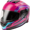 Gmax FF-18 Full Face Helmet Drift Graphic Pink/Blue/Black -Helmet Country Shop 4723 source 1713556910