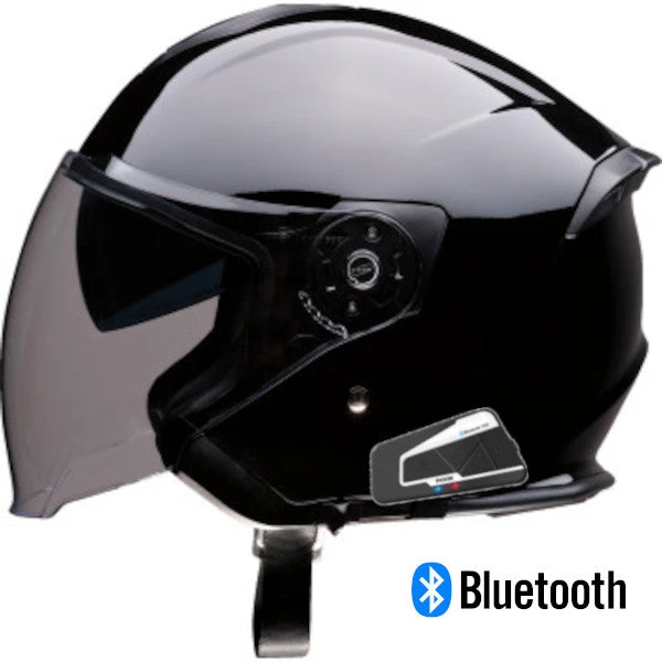Z1R Road Maxx 2.0 Open Face Bluetooth Helmet Gloss Black Z1R Road Maxx 2.0 Open Face Bluetooth Helmet Gloss Black -Helmet Country Shop 47D6858C 884B 44C2 BA4C 30362609BBE9 T9S