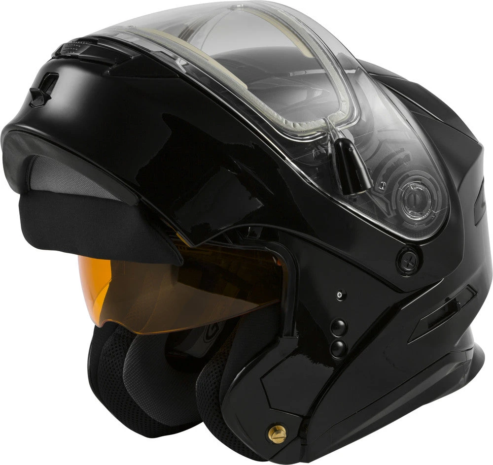 Gmax MD-01S Modular Snow Helmet Gloss Black Electric Shield Gmax MD-01S Modular Snow Helmet Gloss Black Electric Shield -Helmet Country Shop 4879 5bae40d27c78b