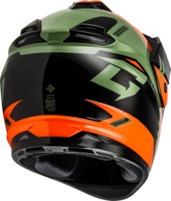 Gmax GM-11S Ronin Snow Helmet Orange Grey Electric Shield And Dual Lens -Helmet Country Shop 49e7 64d2b72da4335