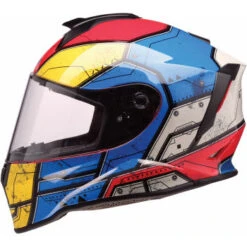 Z1R Youth Warrant Full Face Street Helmet Sentinel Blue