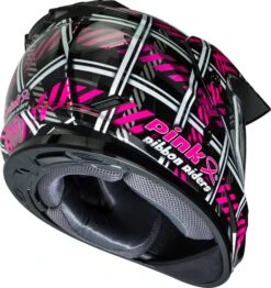 Gmax GM11S Ladies Dual Sport Snow Helmet Pink Ribbon Rider -Helmet Country Shop 4f74 5b92b3ddac388