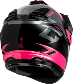 Gmax GM-11S Ronin Snow Helmet Black Grey Pink Electric Shield And Dual Lens 5 Gmax GM-11S Ronin Snow Helmet Black Grey Pink Electric Shield And Dual Lens -Helmet Country Shop 5401 64d2b66d5fe87 32928.1725475345
