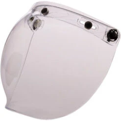 Z1R Flip Up Bubble Shield 3 Snap Clear