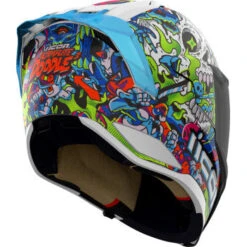 Icon Ultraflite Full Face Bluetooth Helmet Doodle 3 MIPS Blue -Helmet Country Shop 555620E5 D88C 43CD BD2D A979FC8B7684