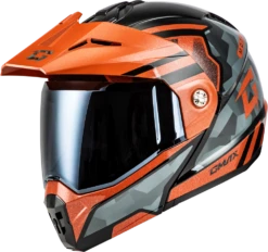 Gmax MD-74 Striker Modular Helmet Black/Grey/Orange 6 Gmax MD-74 Striker Modular Helmet Black/Grey/Orange -Helmet Country Shop 56da 65008eb34c699
