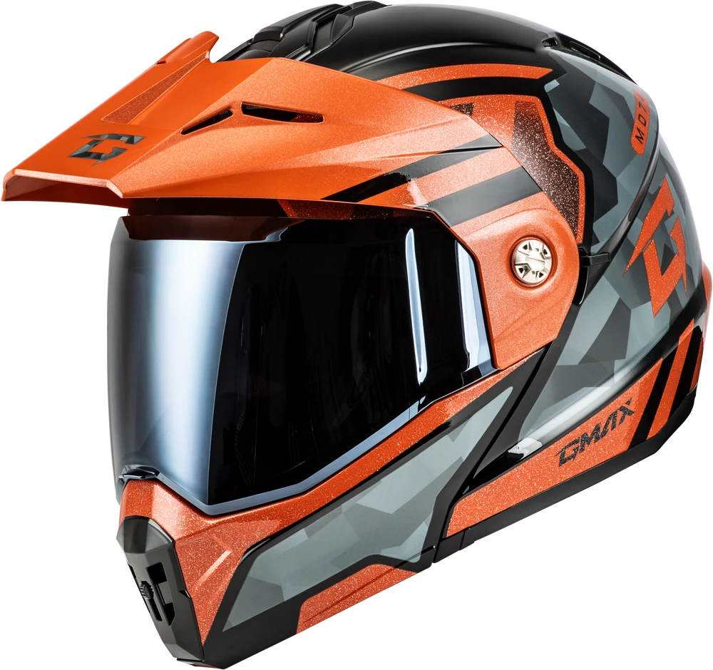 Gmax MD-74 Striker Modular Helmet Black/Grey/Orange Gmax MD-74 Striker Modular Helmet Black/Grey/Orange -Helmet Country Shop 56da 65008eb34c699