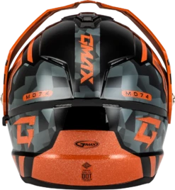 Gmax MD-74 Striker Modular Helmet Black/Grey/Orange 5 Gmax MD-74 Striker Modular Helmet Black/Grey/Orange -Helmet Country Shop 570a 65008eb3412e1