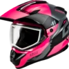 Gmax GM-11S Ronin Snow Helmet Pink Dual Lens