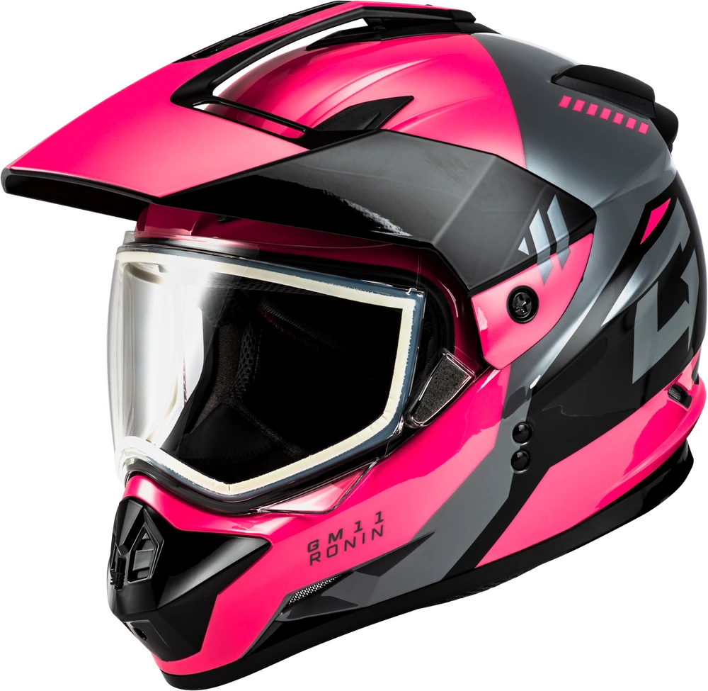Gmax GM-11S Ronin Snow Helmet Pink Dual Lens Gmax GM-11S Ronin Snow Helmet Pink Dual Lens -Helmet Country Shop 59eb 64d2b66d8e4d0