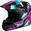 Gmax MX-96S Snowcross Helmet Purple Blue -Helmet Country Shop 5cbe 652ef08dbbf23