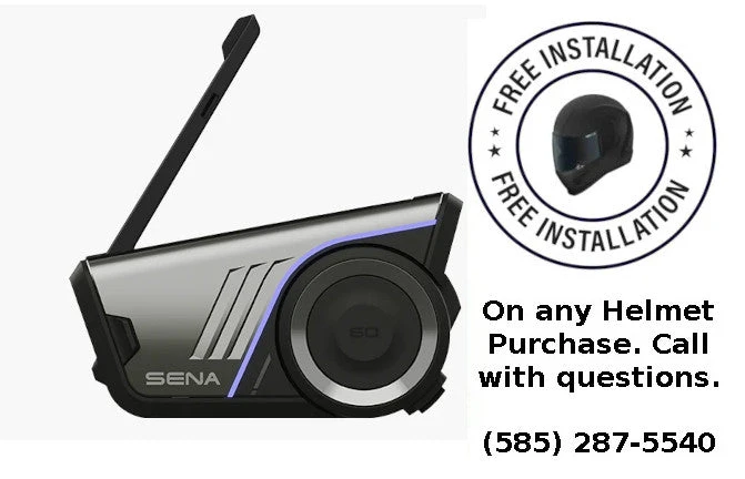 Sena 60S Bluetooth Headset Single Harmon Kardon Speakers Sena 60S Bluetooth Headset Single Harmon Kardon Speakers -Helmet Country Shop 60S Free Install