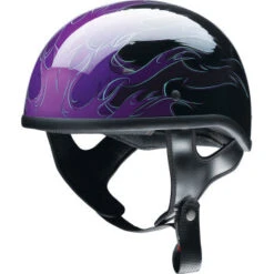 Z1R CC Beanie Half Shell Helmet Hellfire Purple