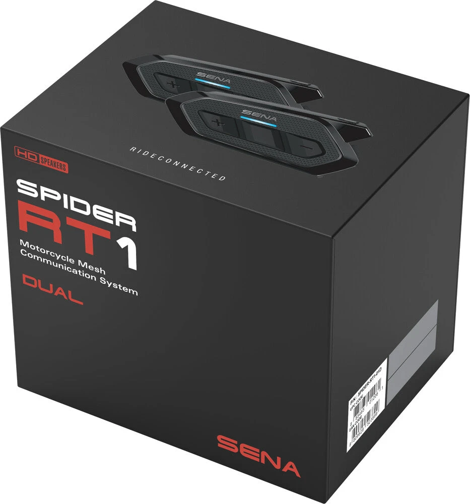 Sena Spider Spider RT1 Communication System Dual Pack Sena Spider Spider RT1 Communication System Dual Pack -Helmet Country Shop 6f39 6074a9e483681