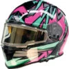 Z1R Warrant Snow Helmet Electric Shield Neuron Pink/Teal -Helmet Country Shop 715EA0F1 769F 4D9F 9F6A E8B8410334B3