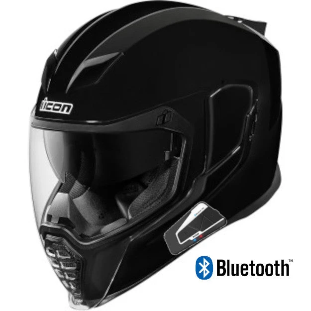 Icon Airflite Bluetooth Helmet Gloss Black Icon Airflite Bluetooth Helmet Gloss Black -Helmet Country Shop 73D4D3C7 4FC4 463C BDE9 C1473DDB5DBA. T9S