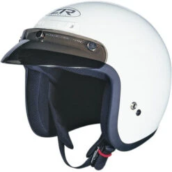 Z1R Jimmy Open Face Helmet Gloss White