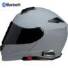 Z1R Solaris 2.0 Smoke Modular Bluetooth Helmet Gray