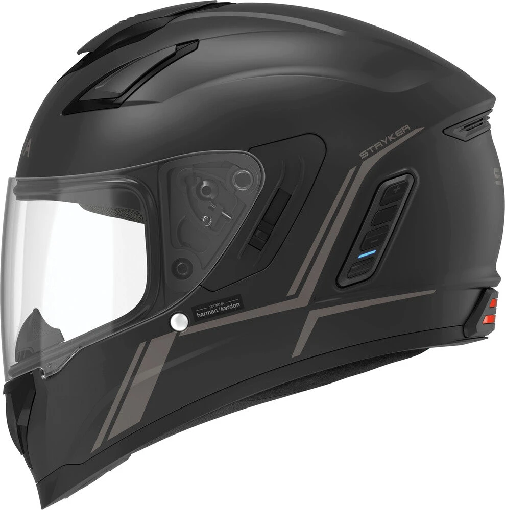 Sena Stryker Full Face Helmet Matte Black Sena Stryker Full Face Helmet Matte Black -Helmet Country Shop 7a28 6182f51fe20c1