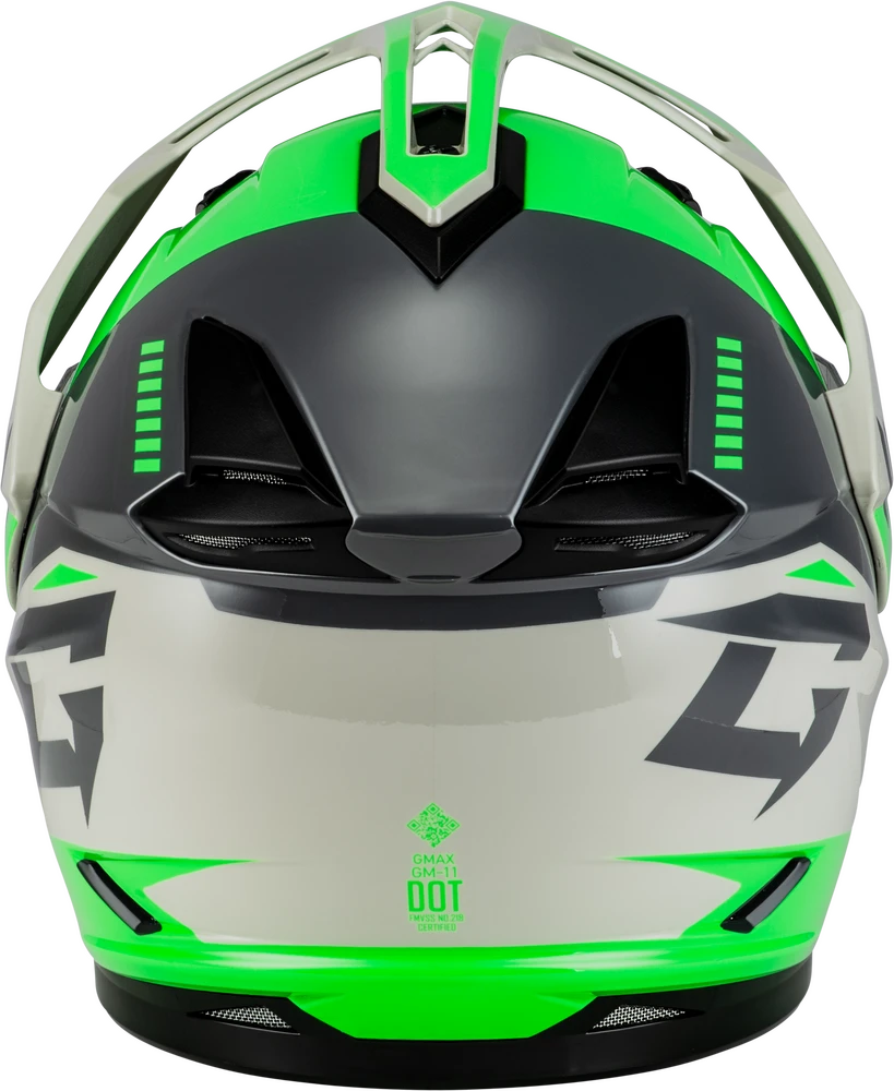 Gmax GM-11S Ronin Snow Helmet Green Grey Electric Shield and Dual Lens Gmax GM-11S Ronin Snow Helmet Green Grey Electric Shield And Dual Lens -Helmet Country Shop 7aab 64d2b6c0b1cc1